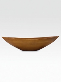 An organic statement of handcrafted style, carved from a single piece of sustainable mango wood by skilled artisans in Thailand. Decorative piece; not intended for water9 diam.Mango woodWipe cleanHandcrafted in Thailand An organic statement of handcrafted style, carved from a single piece of sustainable mango wood by skilled artisans in Thailand. Decorative piece; not intended for water9 diam.Mango woodWipe cleanHandcrafted in Thailand