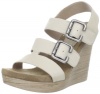 Gunmetal Women's Nadine Wedge Sandal