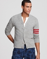 Herald back to the glory days of varsity football and school dances with this retro-inspired design from Gant Rugger, as handsome and cool a look now as it was then, in warm, comfortable wool. Herald back to the glory days of varsity football and school dances with this retro-inspired design from Gant Rugger, as handsome and cool a look now as it was then, in warm, comfortable wool.