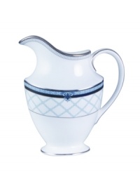 Set the table with English country charm with the Countess Collection form Royal Doulton. A charming lattice design is accented by cobalt and silver bands as well as delicate paisley flowers. Set the table with English country charm with the Countess Collection form Royal Doulton. A charming lattice design is accented by cobalt and silver bands as well as delicate paisley flowers.