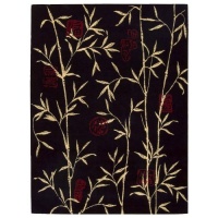Nourison Chambord CM07 Area Rug - Black Size - 5.6 x 7.5 ft.