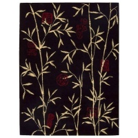 Nourison Chambord CM07 Area Rug - Black Size - 5.6 x 7.5 ft.