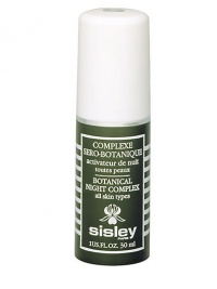 An intensive night care formula specifically designed for dull, lifeless and energy-depleted skin in need of new radiance and vitality. Rich in botanical extracts and essential oils, it encourages elimination of the toxins that dull your complexion. Apply for 10 consecutive nights to help: Increase skin tone, firmness and resilience Protect against damage from environmental stress factors Encourage hydration and prevent the appearance of wrinkles 1 oz. An intensive night care formula specifically designed for dull, lifeless and energy-depleted skin in need of new radiance and vitality. Rich in botanical extracts and essential oils, it encourages elimination of the toxins that dull your complexion. Apply for 10 consecutive nights to help: Increase skin tone, firmness and resilience Protect against damage from environmental stress factors Encourage hydration and prevent the appearance of wrinkles 1 oz.