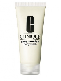 This plush, velvety-rich body wash gently cleanses and soothes even the driest skins. Creamy lather rinses easily - without stripping skin of its natural moisture. Leaves skin feeling comfortable, hydrated. Ideal for sensitive skins. 6.7 oz. This plush, velvety-rich body wash gently cleanses and soothes even the driest skins. Creamy lather rinses easily - without stripping skin of its natural moisture. Leaves skin feeling comfortable, hydrated. Ideal for sensitive skins. 6.7 oz.