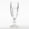 From one of Europe's premier sources for porcelain and crystal comes the timeless beauty of Bernadotte - heavy crystal glassware with short, faceted stems. Shown from left to right - Bernadotte goblet , Bernadotte flute , Bernadotte wine . Also available (but not pictured) high ball, double old fashioned, and goblet.