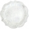 Vietri Incanto White Baroque Dinner Plate 12 in D (Set of 2)