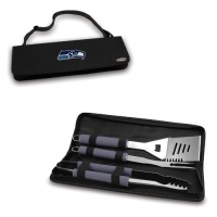 NFL Metro Digital Print BBQ Tote in Black NFL Team: Seattle Seahawks - Black NFL Metro Digital Print BBQ Tote in Black NFL Team: Seattle Seahawks - Black