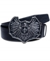 Go bold. Give any outfit an eye-catching focal point with this belt from American Rag.
