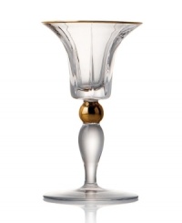 Handcrafted in premium Rogaska crystal, Elmsford candlesticks shine with the luxe sophistication of Trump Home. Delicate cuts and touches of gold add elegant flair to formal interiors. Handcrafted in premium Rogaska crystal, Elmsford candlesticks shine with the luxe sophistication of Trump Home. Delicate cuts and touches of gold add elegant flair to formal interiors.