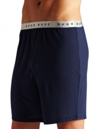 HUGO BOSS Men's Short Pant with Silver Waistband HUGO BOSS Men's Short Pant with Silver Waistband