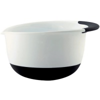 OXO Good Grips 3-Quart Mixing Bowl, White/Black OXO Good Grips 3-Quart Mixing Bowl, White/Black