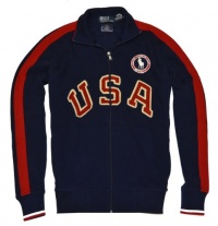 Polo Ralph Lauren Men Big Logo USA Olympic Team Full-zip Athletic Jacket Polo Ralph Lauren Men Big Logo USA Olympic Team Full-zip Athletic Jacket