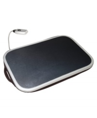 Your technology, anywhere! Bring your work or play on the road in comfort with this lap desk from EB Giftware. Your technology, anywhere! Bring your work or play on the road in comfort with this lap desk from EB Giftware.