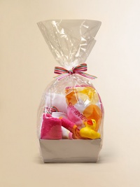 EXCLUSIVELY AT SAKS. A dreamy cloud of soft terry velour essentials are all arranged in a reusable metal tin. Set includes: one hooded baby towel, 2 baby bibs, 2 wash clothes, 2 burp cloths and an adorable rubber duck. Cotton binding on hooded towel and bibs Cotton Machine wash Imported FOR PERSONALIZATION Select a quantity, then scroll down and click on PERSONALIZE & ADD TO BAG to choose and preview your personalization options. Please allow 4 weeks for delivery. EXCLUSIVELY AT SAKS. A dreamy cloud of soft terry velour essentials are all arranged in a reusable metal tin. Set includes: one hooded baby towel, 2 baby bibs, 2 wash clothes, 2 burp cloths and an adorable rubber duck. Cotton binding on hooded towel and bibs Cotton Machine wash Imported FOR PERSONALIZATION Select a quantity, then scroll down and click on PERSONALIZE & ADD TO BAG to choose and preview your personalization options. Please allow 4 weeks for delivery.