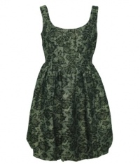 London Times Women's Floral Lace Metallic Dress London Times Women's Floral Lace Metallic Dress