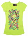 Baby Phat - Kids Girls 7-16 V-Neck Tee