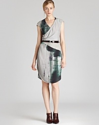 With the season's focus so strongly homed-in on the art world, painterly prints are at the forefront of the trend. Wear them on this draped REISS dress, step into a contrasting pair of heels and layer with a chunky knit when needed. With the season's focus so strongly homed-in on the art world, painterly prints are at the forefront of the trend. Wear them on this draped REISS dress, step into a contrasting pair of heels and layer with a chunky knit when needed.