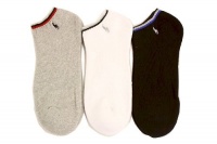 Polo Ralph Lauren Men's 3-Pack White Cushioned Sport Socks Polo Ralph Lauren Men's 3-Pack White Cushioned Sport Socks
