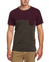 Calvin Klein Jeans Men's Color Block Slub Tee