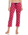 Paul Frank Women's Julius Print Pant with Logo Elastic