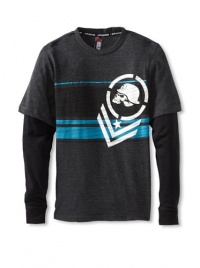 Metal Mulisha Boys 8-20 Double Down, Black, Medium Metal Mulisha Boys 8-20 Double Down, Black, Medium