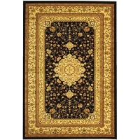 Safavieh Lyndhurst Collection LNH213A Black and Ivory Area Rug, 6-Feet by 9-Feet Safavieh Lyndhurst Collection LNH213A Black and Ivory Area Rug, 6-Feet by 9-Feet