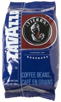 Lavazza Tierra! 100% Arabica Whole Bean Espresso Coffee, 2.2-Pound Bag Lavazza Tierra! 100% Arabica Whole Bean Espresso Coffee, 2.2-Pound Bag