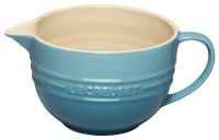 Le Creuset Stoneware 2-Quart Batter Bowl, Caribbean Le Creuset Stoneware 2-Quart Batter Bowl, Caribbean