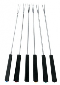 Trudeau Meat Fondue Forks, Set of 6 Trudeau Meat Fondue Forks, Set of 6