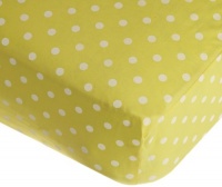 American Baby Company Percale Crib Sheet, Maize Dots American Baby Company Percale Crib Sheet, Maize Dots