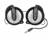 Koss KSC7 Sportclip/Clip On Headphones in Silver/Black Finish