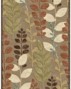 Area Rug 7x7 Square Indoor/Outdoor Natural-Chocolate Color - Surya Portera Rug from RugPal