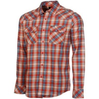 Quiksilver Flash Surf Long Sleeve Button-Up Shirt - Chili Pepper Quiksilver Flash Surf Long Sleeve Button-Up Shirt - Chili Pepper