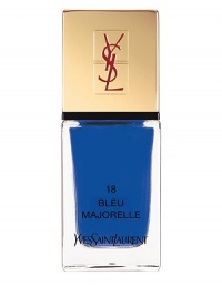 Indulge the impulse to color your nails. Flaunt color with pride. Composed of YSL's iconic shades such as blue majorelle and a palette of original colors, The La Laque Couture collection lets you dip your fingertips into the world of couture. Indulge the impulse to color your nails. Flaunt color with pride. Composed of YSL's iconic shades such as blue majorelle and a palette of original colors, The La Laque Couture collection lets you dip your fingertips into the world of couture.