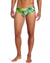 Speedo Men's Team Collection Home Of The Fast Lycra Brief Swimsuit