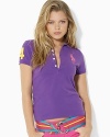 Slim-fitting polo in a limited edition Big Pony design.