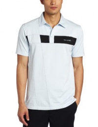Travis Mathew Men's Taft Short Sleeve Polo Shirt (Blue, Small) Travis Mathew Men's Taft Short Sleeve Polo Shirt (Blue, Small)
