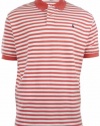 Polo Ralph Lauren Classic-Fit Striped Polo (Extra Large, Spring Red)
