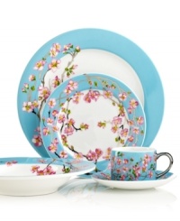 An inspiration, the Madison place setting is designed and named for Madison Arnold, who dreamed of seeing New York but succumbed to leukemia at age 14. Lush cherry blossoms evoke springtime in Madison Square Park and complement Lauderdale dinnerware, too. An inspiration, the Madison place setting is designed and named for Madison Arnold, who dreamed of seeing New York but succumbed to leukemia at age 14. Lush cherry blossoms evoke springtime in Madison Square Park and complement Lauderdale dinnerware, too.