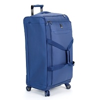 Recessed extra long locking trolley handle made of aircraft grade aluminum with one button operation, for ease of use. Reinforced corners and kickplate offer additional protection against wear. Fully lined interior with tie down straps to keep your clothing wrinkle free. Integrated privacy ID tag. TSA accepted lock.