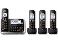 Panasonic KX-TG6844B DECT 6.0 4-Handset Cordless Telephone Panasonic KX-TG6844B DECT 6.0 4-Handset Cordless Telephone