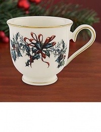 Lenox Winter Greetings Tea Cup Lenox Winter Greetings Tea Cup