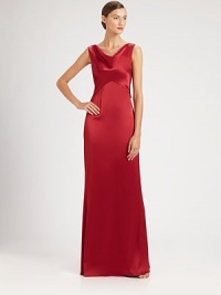 Lustrous liquid satin, in a flattering, bias-cut silhouette.Cowl necklineSleevelessBack drapeConcealed side zipAbout 47 from natural waistTriacetate/polyesterDry cleanImportedModel shown is 5'10 (177cm) wearing US size 4. Lustrous liquid satin, in a flattering, bias-cut silhouette.Cowl necklineSleevelessBack drapeConcealed side zipAbout 47 from natural waistTriacetate/polyesterDry cleanImportedModel shown is 5'10 (177cm) wearing US size 4.