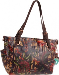 The SAK Top Zip 1000037090 Satchel,Purple Bambu,One Size The SAK Top Zip 1000037090 Satchel,Purple Bambu,One Size