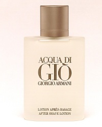 Acqua di Gio for Men is sensuous and sparkling and conveys a masculine aura of marine notes, fruits, herbs and woods. Inspired by a Mediterranean island refuge, it captures the essence of paradise. Due to Federal air safety regulations, fragrances cannot be shipped via air. Please choose standard shipping for shipment of this item. Acqua di Gio for Men is sensuous and sparkling and conveys a masculine aura of marine notes, fruits, herbs and woods. Inspired by a Mediterranean island refuge, it captures the essence of paradise. Due to Federal air safety regulations, fragrances cannot be shipped via air. Please choose standard shipping for shipment of this item.