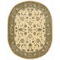 Nourison 2000 2213 Oval Rug, Ivory, 7.6-Feet by 9.6-Feet Nourison 2000 2213 Oval Rug, Ivory, 7.6-Feet by 9.6-Feet