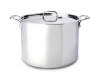 All Clad Stainless Steel 12-Quart Stock Pot with Lid