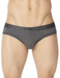 Emporio Armani Men's Pima Rib Stretch Cotton Brief Emporio Armani Men's Pima Rib Stretch Cotton Brief