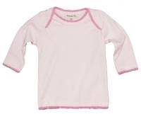 Layette/Newborn Girl Pink Lond Sleeve Top With Pink Trimmings - Margery Ellen 3/6M Layette/Newborn Girl Pink Lond Sleeve Top With Pink Trimmings - Margery Ellen 3/6M