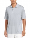 Adidas Golf Men's Climacool Diagonal Textured Solid Polo Shirt